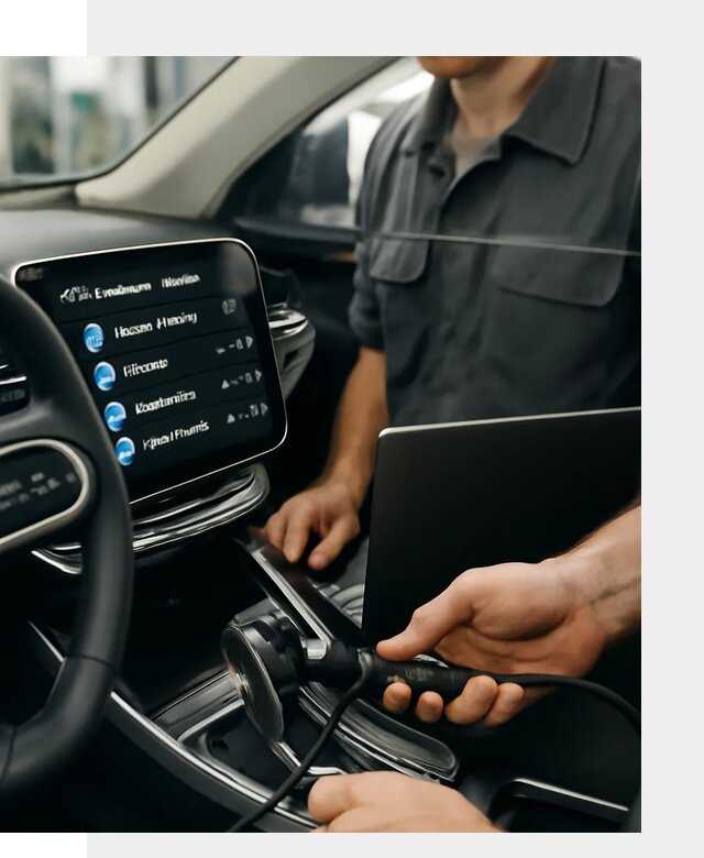Установка приложений Geely для мультимедиа автомобиля в Устях-Лабинске